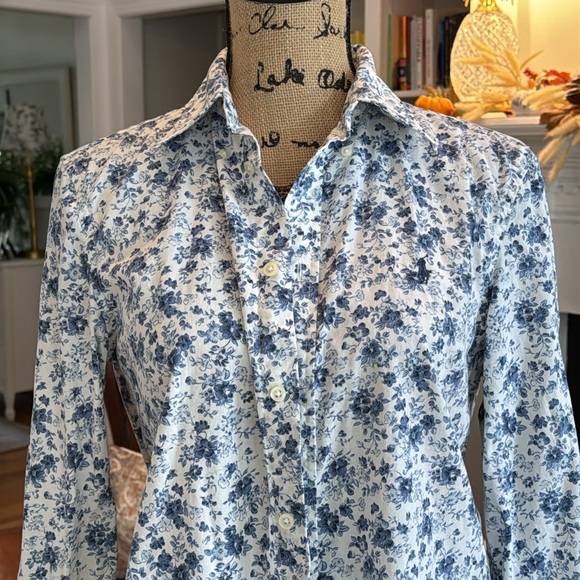 Ralph Lauren Floral Button Down - Picture 3 of 10